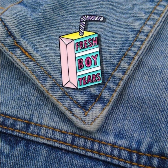 Fresh boys tears pin - Picture 2 of 3